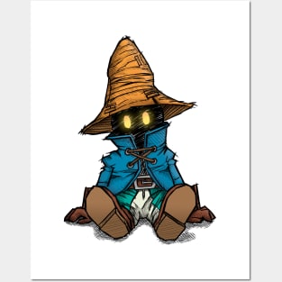 Vivi - Colored version - FF9 Posters and Art